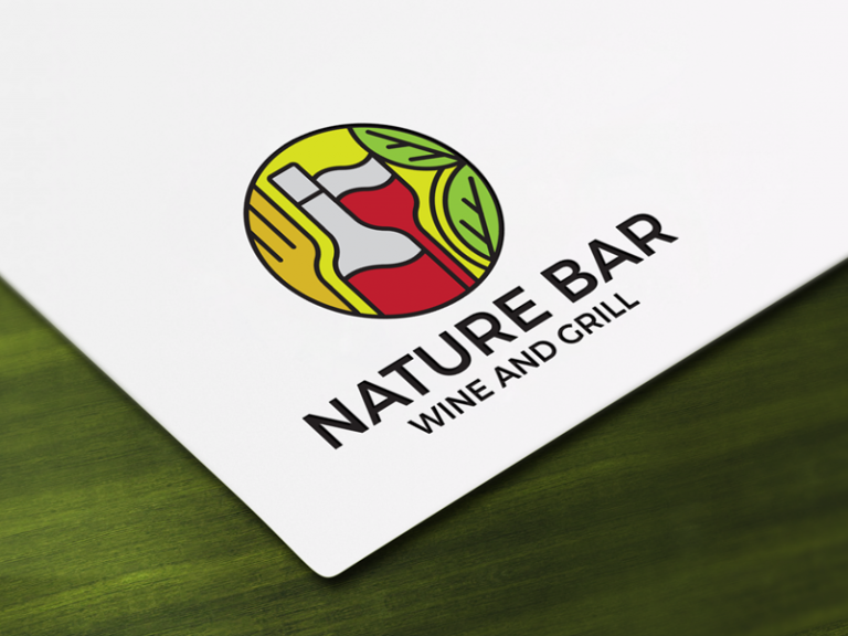 Bar and Wine Company Logo Design