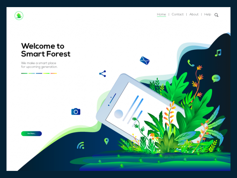Illustration for Smart Forest